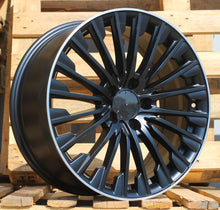 Indlæs billede til gallerivisning R18x8 5X112 ET 43 66.6 FBX132 Black Half Matt+Polished Lip (BLHMPL) For MER (Z5+K8) (HYBRID FORGED)