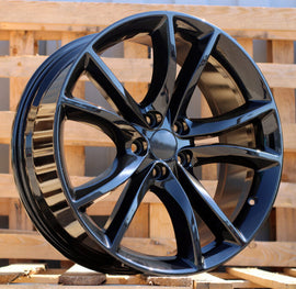 R20x8 5X115 ET 24 71.5 D2047 Black (BL) For DODGE (Z1)