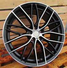 Indlæs billede til gallerivisning R20x9.5 5X120 ET 40 72.6 BK796 (BY1304) Black Polished+Powder Coating (MBPC) For BMW
