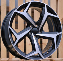 Indlæs billede til gallerivisning R17x7.5 5X112 ET 42 57.1 B5340 Black Polished (MB) For VW (L2)