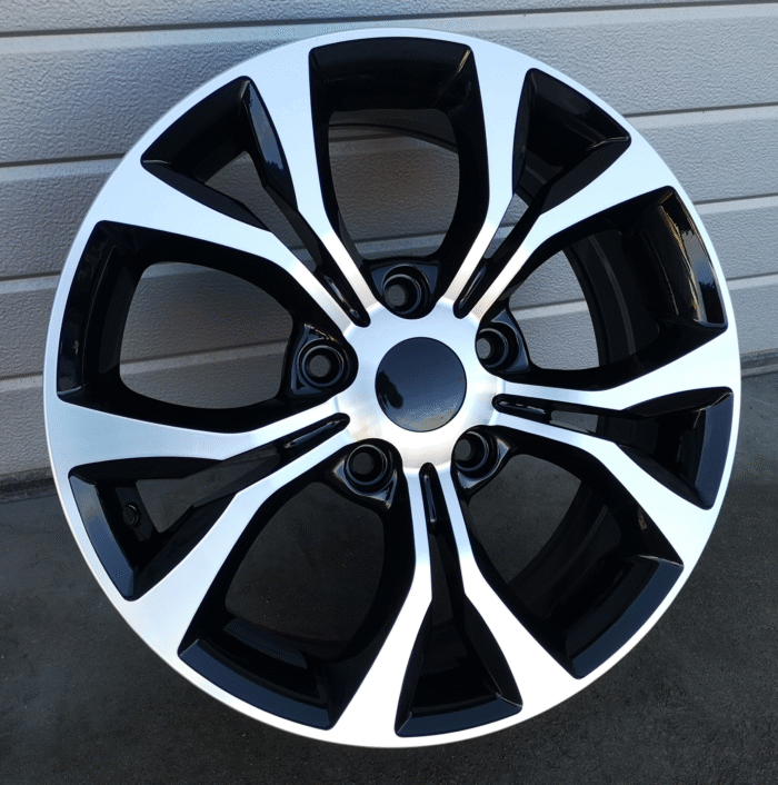R17x6.5 5X127 ET 40 71.5 B1270 Black Polished (MB) For CHRYS (Z6)