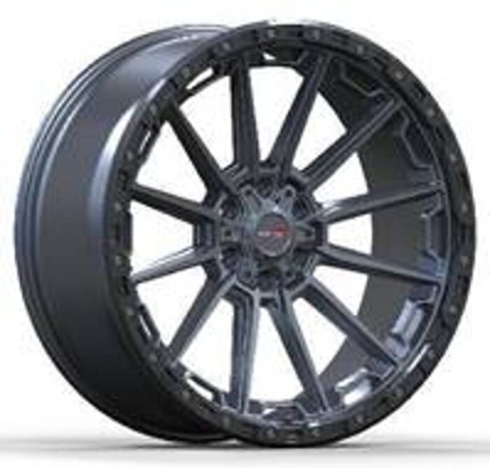 R20x9 6X139.7 ET 18 110.5 A1889 Black Half Matt (BLHM) For 4X4 (P)