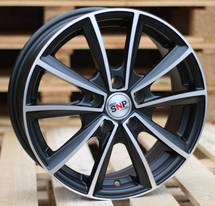 R15x6 5X110 ET 39 73.1 M15 Black Polished Matt (MBM) For RACIN