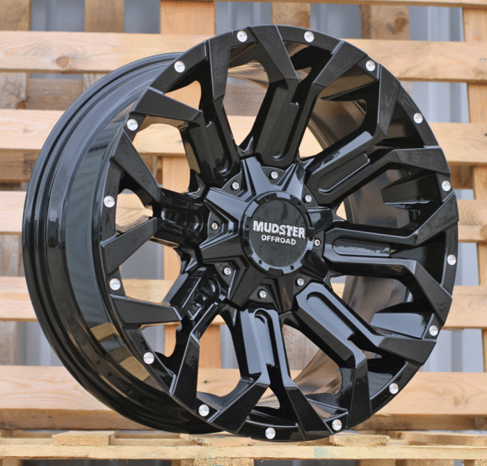 R20x9 8X170 ET 0 125.1 B1417 Black (BL) For 4X4 (K3)