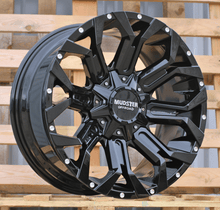 Indlæs billede til gallerivisning R20x9 8X170 ET 0 125.1 B1417 Black (BL) For 4X4 (K3)