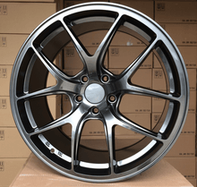 Indlæs billede til gallerivisning R18x8 5X114.3 ET 33 73.1 B1139 Hyper Black (HB) For RACIN (K7) (Rear+Front)