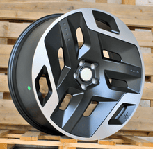 Indlæs billede til gallerivisning R23x9.5 5X120 ET 42.5 72.6 JT252 Black Polished Matt (MBM) For LAND (K7)