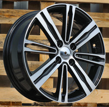 Indlæs billede til gallerivisning R16x6.5 4X100 ET 48 54.1 B5834 Black Polished (MB) For KIA (D2+R)