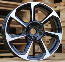 Indlæs billede til gallerivisning R18x8 5X112 ET 34 57.1 B5213 (A7052) Black Polished (MB) For AUD (P)