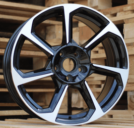 R19x8.5 5X112 ET 38 57.1 B5213 Black Polished (MB) For AUD (P)