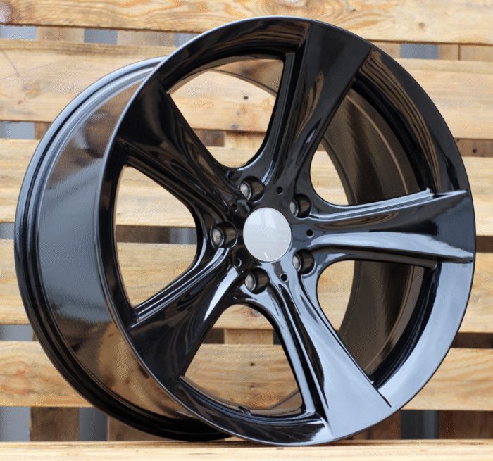 R18x9.5 5X120 ET 14 74.1 BK086 Black (BL) For BMW (P) (Rear+Front)
