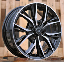 Indlæs billede til gallerivisning R14x6 4X100 ET 40 60.1 B5400 Black Polished (MB) For RACIN (R)