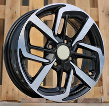 Indlæs billede til gallerivisning R14x5 4X100 ET 41 54.1 Y1126 Black Polished (MB) For HYUND (R) (NEW Model)