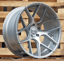 Indlæs billede til gallerivisning R20x9 5X120 ET 15 74.1 SSA03 (HX022) Polished Silver Half Matt+Powder Coating (MSHMPC) For HAXER (P1+Z1) (Rear+Front)