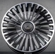 Indlæs billede til gallerivisning R20x8.5 5X112 ET 32 66.6 Y0425 Gloss Black (GB) For MER (P2) (HYBRID FORGED Rear+Front (Piano Black)