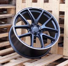 Indlæs billede til gallerivisning R21x10 5X130 ET 33 84.1 A8221 Black Matt+Polished Lip (BMPL) For MER (P+Z1)