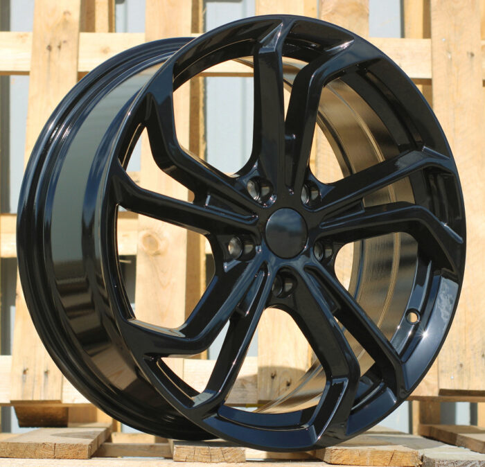 R17x7.5 5X112 ET 45 57.1 B1525 Black (BL) For VW (Z1)