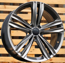 Indlæs billede til gallerivisning R16x7 5X112 ET 43 57.1 B5293 Hyper Black (HB) For VW (D3)