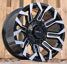 Indlæs billede til gallerivisning R17x9 6X139.7 ET M12 110.1 B1799 Black Polished (MB) For 4X4 (Z1)