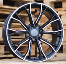 Indlæs billede til gallerivisning R20x10 5X112 ET 38 66.6 A5385 Black Half Matt (BLHM) For BMW (P)