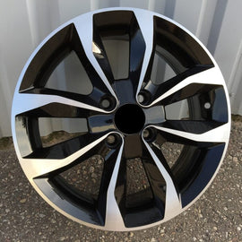 R15x6 4X100 ET 50 60.1 A415 (XFA10) Black Polished (MB) For NISS (R)