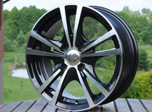 Indlæs billede til gallerivisning R14x6 4X114.3 ET 35 73.1 9114 Black Polished (MB) For RACIN