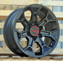 Indlæs billede til gallerivisning R17x8 6X139.7 ET 5 106.1 Y1203 Black Half Matt (BLHM) For TOYOT (P2)