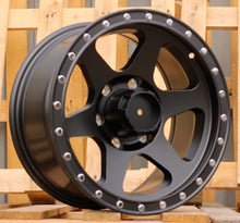Indlæs billede til gallerivisning R16x8 6X139.7 ET 0 110.1 L2016 Black Half Matt (BLHM) For 4X4 (P1)