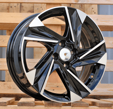 Indlæs billede til gallerivisning R16x6.5 4X100 ET 45 54.1 Y1220 Black Polished (MB) For HYUND (R)