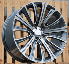Indlæs billede til gallerivisning R20x8.5 5X120 ET 25 72.6 DW524 (FE150/A5241) Grey Polished+Powder Coating (MGPC) For BMW