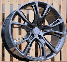 Indlæs billede til gallerivisning R20x9 5X127 ET 34 71.5 BK568 Hyper Black (HB) For JEEP (K4+P)