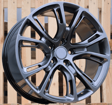 Indlæs billede til gallerivisning R18x8 5X127 ET 34 71.5 BK568 Hyper Black (HB) For JEEP (P)