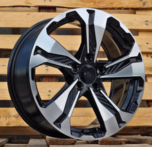 Indlæs billede til gallerivisning R17x7.5 5X114.3 ET 45 64.1 B5520 Black Polished (MB) For HOND (L1)