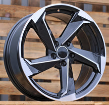 Indlæs billede til gallerivisning R18x8 5X112 ET 35 66.5 B5185 Black Polished (MB) For AUD (P)