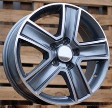 Indlæs billede til gallerivisning R15x6.5 5X160 ET 58 65.1 BK473 Grey Polished (MG) For FORD (D3+L6) (4×4 (max 1250kg)