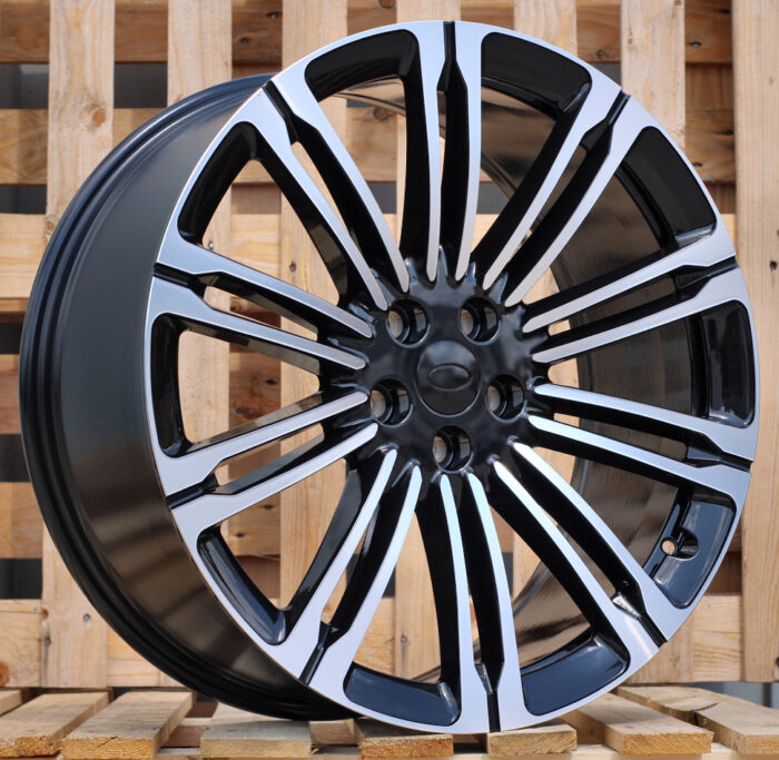 R24x9.5 5X120 ET 40 72.6 3S1066 (BY1808) Black Polished (MB) For LAND (K3)