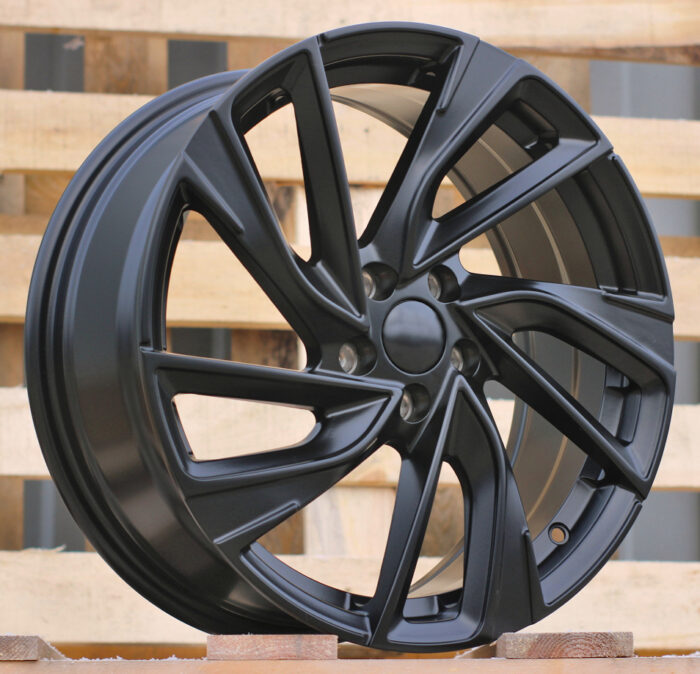 R17x7 5X100 ET 45 57.1 B5772 (IN5481) Black (BL) For VW (P1)
