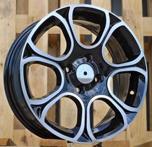 Indlæs billede til gallerivisning R15x6 4X98 ET 35 58.1 B5164 Black Polished (MB) For FIAT (R)