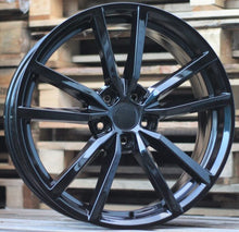 Indlæs billede til gallerivisning R17x7.5 5X112 ET 45 57.1 BK864 Black (BL) For VW (R+D4)