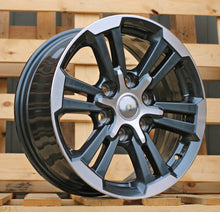 Indlæs billede til gallerivisning R17x7.5 6X139.7 ET 38 67.1 B1649 Grey Polished (MG) For 4X4 (K3)