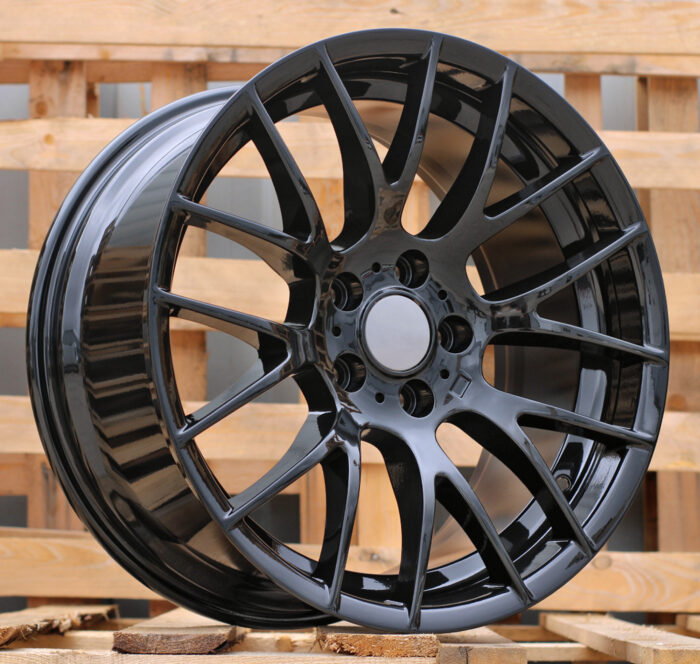 R19x8.5 5X120 ET 35 72.6 BY956 Black (BL) For BMW (Z3+Z1) (REAR+FRONT)