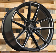 Indlæs billede til gallerivisning R21x10 5X112 ET 40 66.6 HX045 Black Half Matt (BLHM) For HAXER (Z2) (Milling (Front+Rear)
