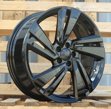 Indlæs billede til gallerivisning R18x7 5X100 ET 39 57.1 3S1282 Black (BL) For VW (D4) (T-Cross HYBRID FORGED)