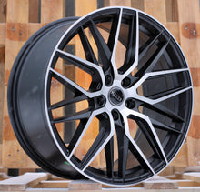 Indlæs billede til gallerivisning R19x8.5 5X114.3 ET 40 73.1 HX035 (B5902) Black Polished Half Matt (MBHM) For HAXER (P2+K4)