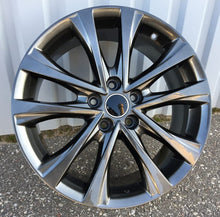 Indlæs billede til gallerivisning R18x7.5 5X114.3 ET 45 60.1 B1255 Hyper Black (HB) For TOYOT (Z1)