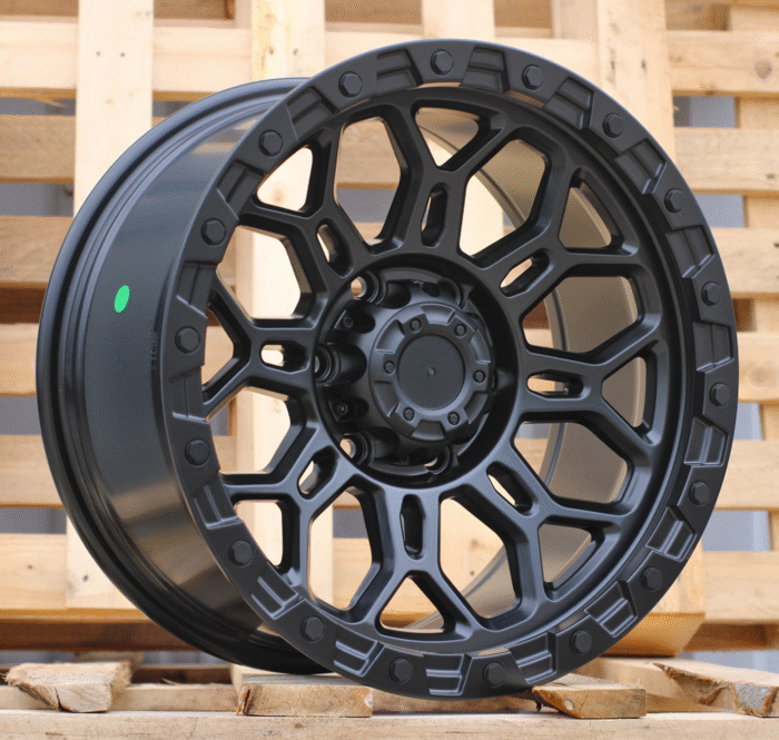 R17x8.5 6X139.7 ET 0 106.1 FBX317 Black Matt (BM) For 4X4 (K3) (HYBRID FORGED)