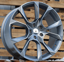 Indlæs billede til gallerivisning R17x7 5X112 ET 40 57.1 SK516 (BK5278) Grey Polished (MG) For SKODA (R)