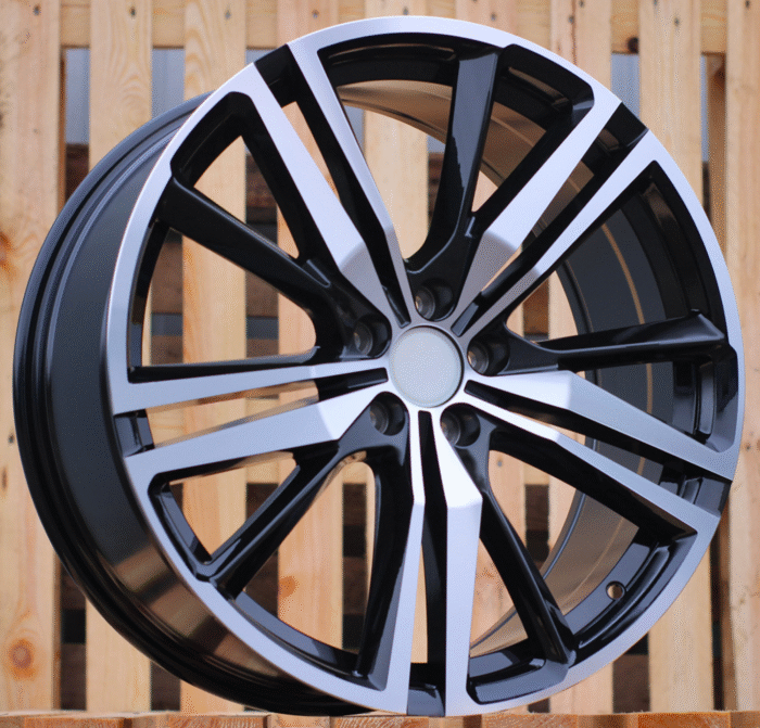 R20x8.5 5X108 ET 45 63.3 FE182 (IN0242/TS765) Black Polished (MB) For VOLVO (P1+P2)