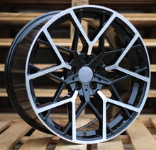 Indlæs billede til gallerivisning R19x9.5 5X112 ET 37 66.6 B1383 Black Polished+Powder Coating (MBPC) For BMW