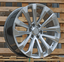 Indlæs billede til gallerivisning R22x9 6X139.7 ET 25 106.1 B1223 Hyper Silver (HS) For TOYOT (K3) (Polished Face)